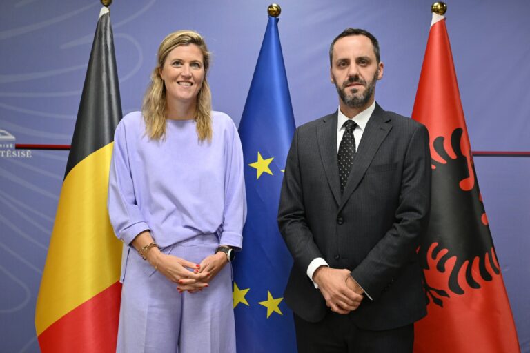 Lamallari me homologen belge dhe Ministren e Azilit dhe Emigracionit: Mbështetje në rrugën drejt BE-së