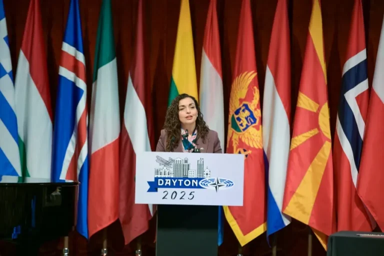 Osmani udhëton zyrtarisht në Slloveni, e ftuar speciale e Asamblesë Parlamentare të NATO-s