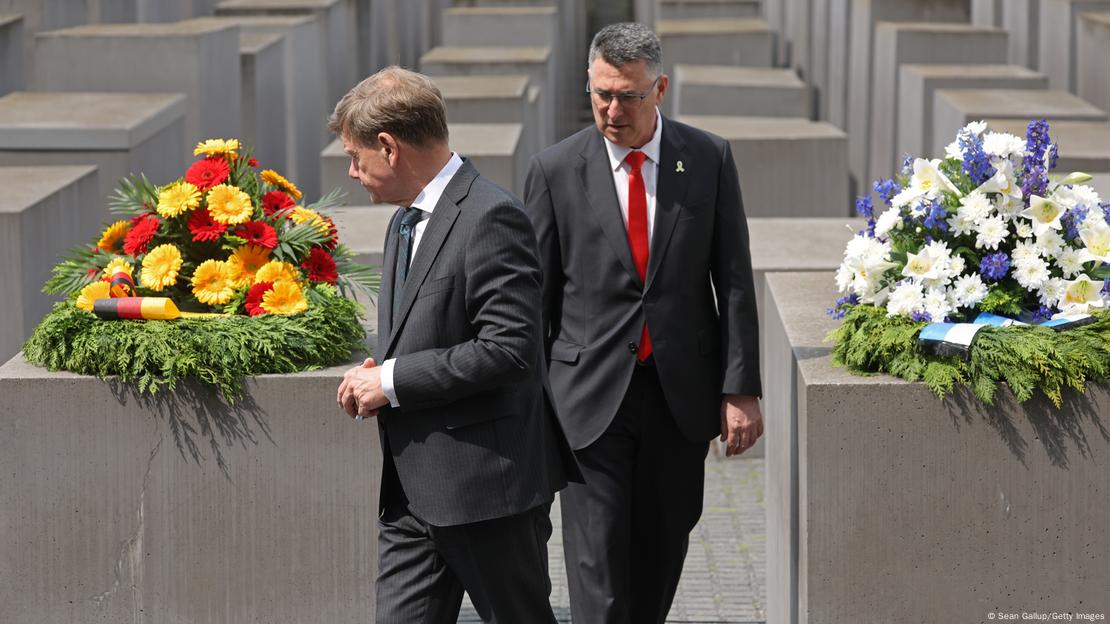 Johann Wadephul dhe Gideon Sa'arFotografi: Sean Gallup/Getty Images