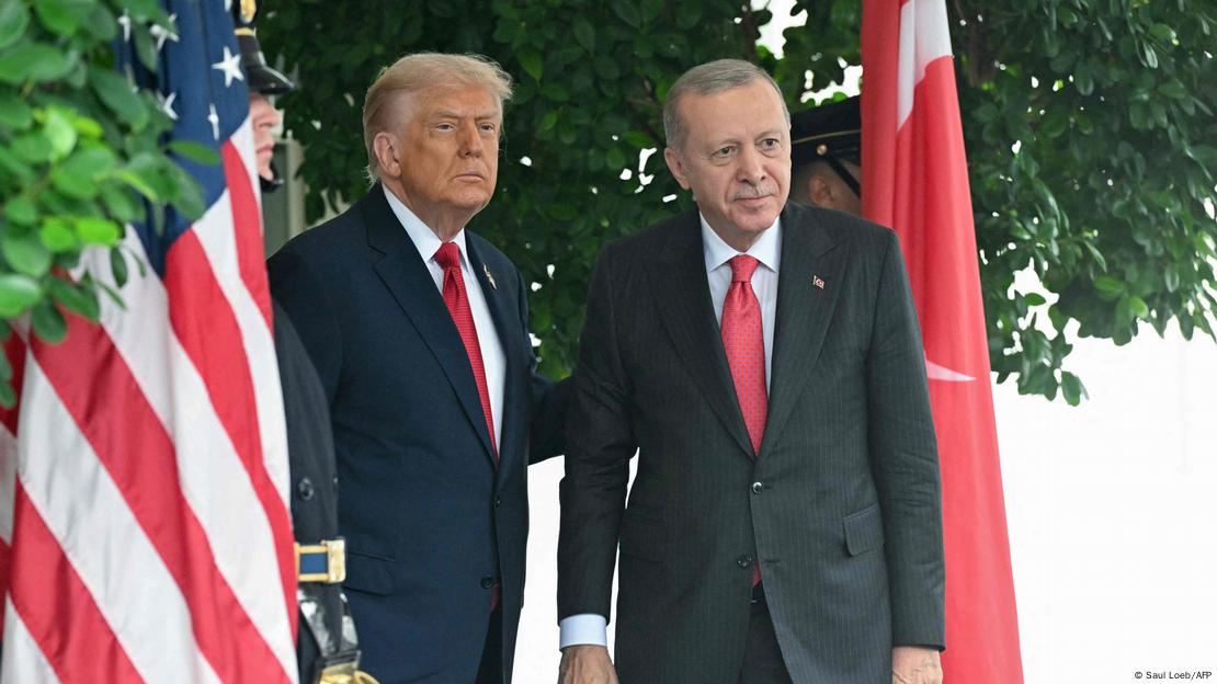 Donalt Trump pret Erdogan në Shtëpinë e Bardhë,Fotografi: Saul Loeb/AFP
