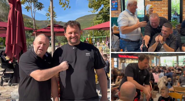 Altini i Mrizit të Zanave me Gjergji i Rozafës, në Fish City për të promovuar verën shqiptare