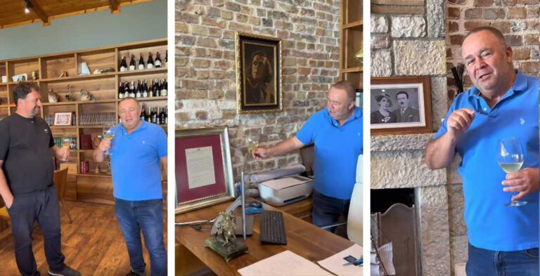 Gjergj Luca gjatë pritjes së Altinit të “Mrizit të Zanave”, i kërkoi Blendi Gonxhes arsimimin profesional të brezit të ri