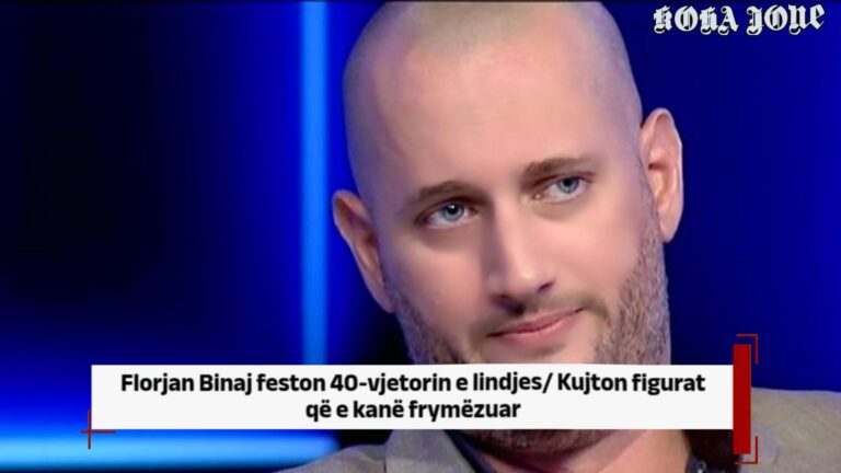 Florjan Binaj feston 40-vjetorin e lindjes! Kujton figurat që e kanë frymëzuar