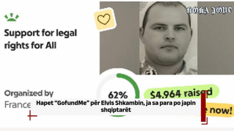 Hapet “GofundMe” për Elvis Shkambin, ja sa para po japin shqiptarët