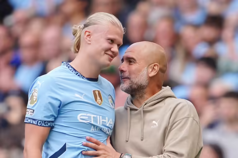 Guardiola komenton të ardhmen e Haaland: Askush se di çfarë mund të ndodhë!