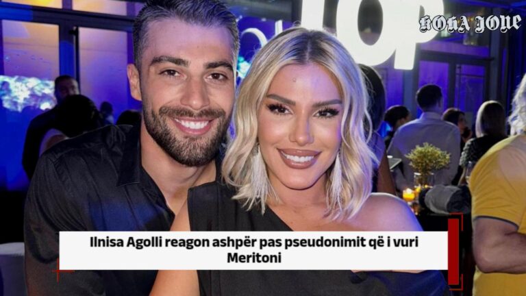 Ilnisa Agolli reagon ashpër pas pseudonimit që i vuri Meritoni