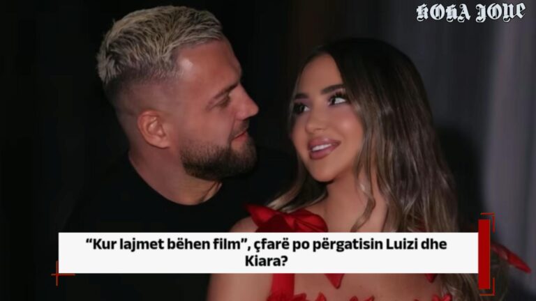“Kur lajmet bëhen film”, çfarë po përgatisin Luizi dhe Kiara?