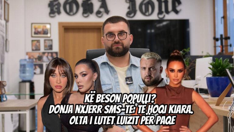Kë beson populli? Dojna nxjerr sms-të: Të hoqi Kiara. Olta i lutet Luizit për paqe