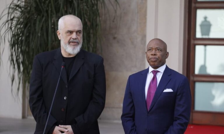 Rama pret kryebashkiakun amerikan, Eric Adams: Po bëjmë përpjekje për linjën direkte të fluturimeve Tiranë – Nju Jork