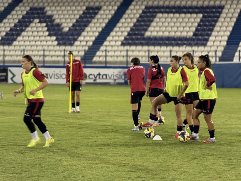 Shqipëria e femrave sfidon sot Qipron në sfidën e vlefshme për Nations League