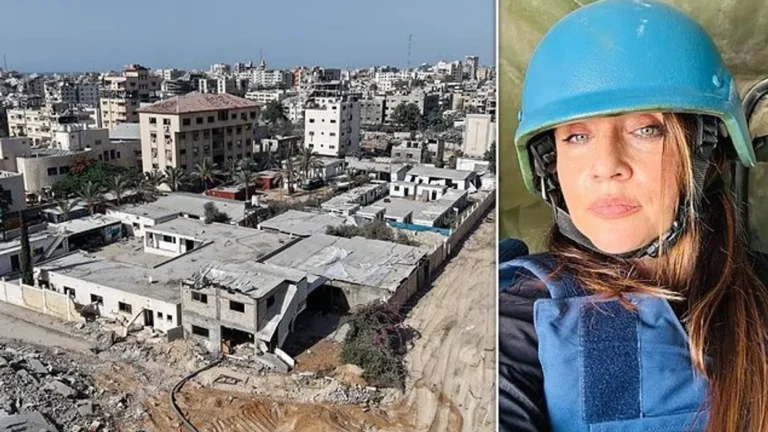 Korrespondentja për e “Daily Mail”, Natalie Lisbona, brenda qytetit të shkatërruar të Gazës