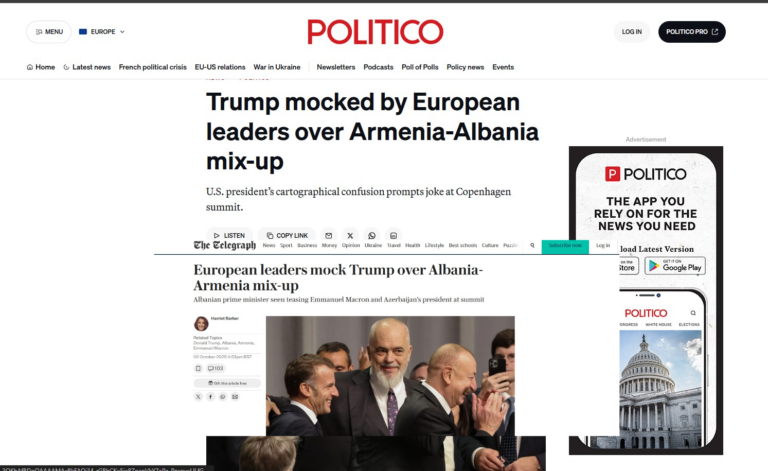 Batuta e Ramës me Macronin për Trump, jehonë në mediat ndërkombëtare