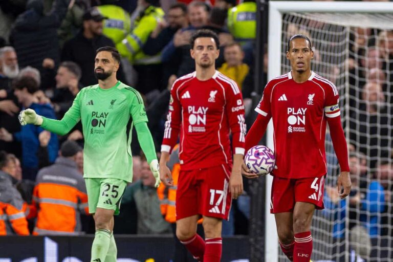Liverpool pëson katër humbje radhazi pas 11 vitesh, kritika për Florian Wirtz