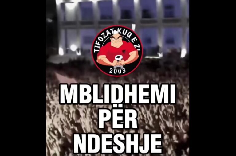 Dueli Serbi-Shqipëri, TKZ organizohen për të mbështetur Kombëtaren