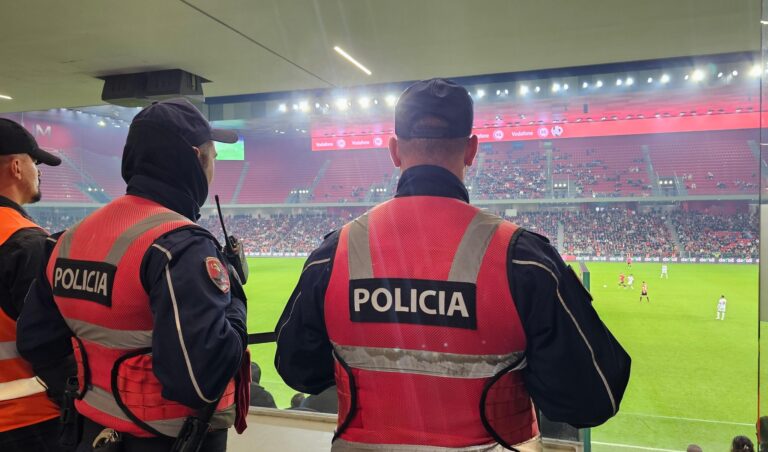 Foto nga masat policore për ndeshjen Shqipëri-Jordani