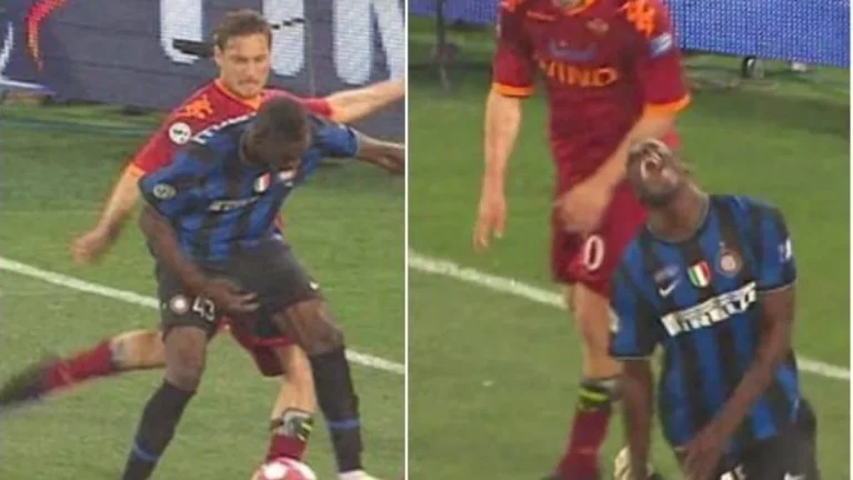 Goditi me shkelm në vitin 2010 Balotellin, Totti zbulon arsyen