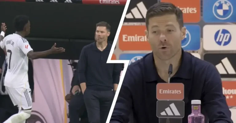 Vinicius reagoi keq pas zëvendësimit, Xabi Alonso: Do flas me të, por privatisht!