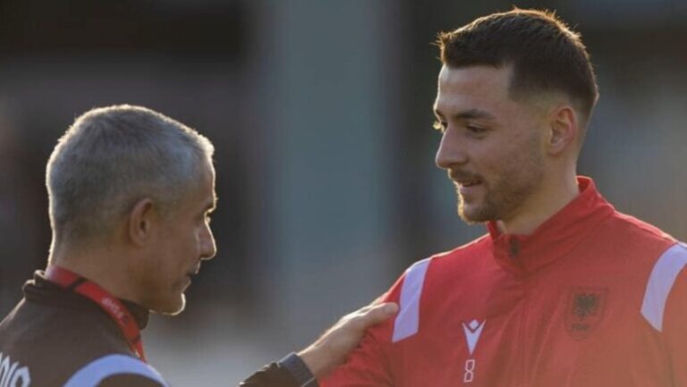Hoxha i përlotur: Besoj se mund t’ia dalim ndaj Anglisë, edhe pse vështirë