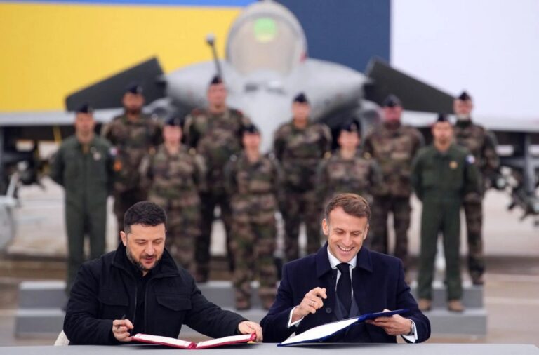 Marrëveshje historike Zelensky–Macron, 100 avione për Ukrainën