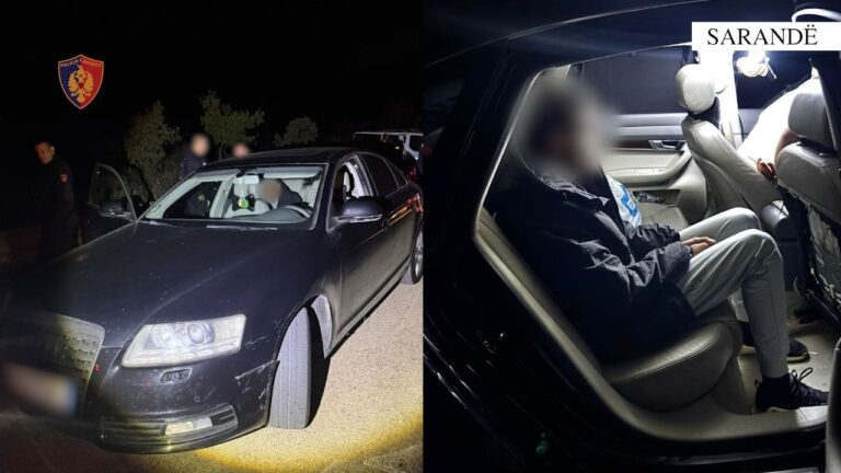 Në Xarë të Sarandës goditet nga Policia Kufitare, një rast i dhënies ndihmë për kalim të paligjshëm të kufirit