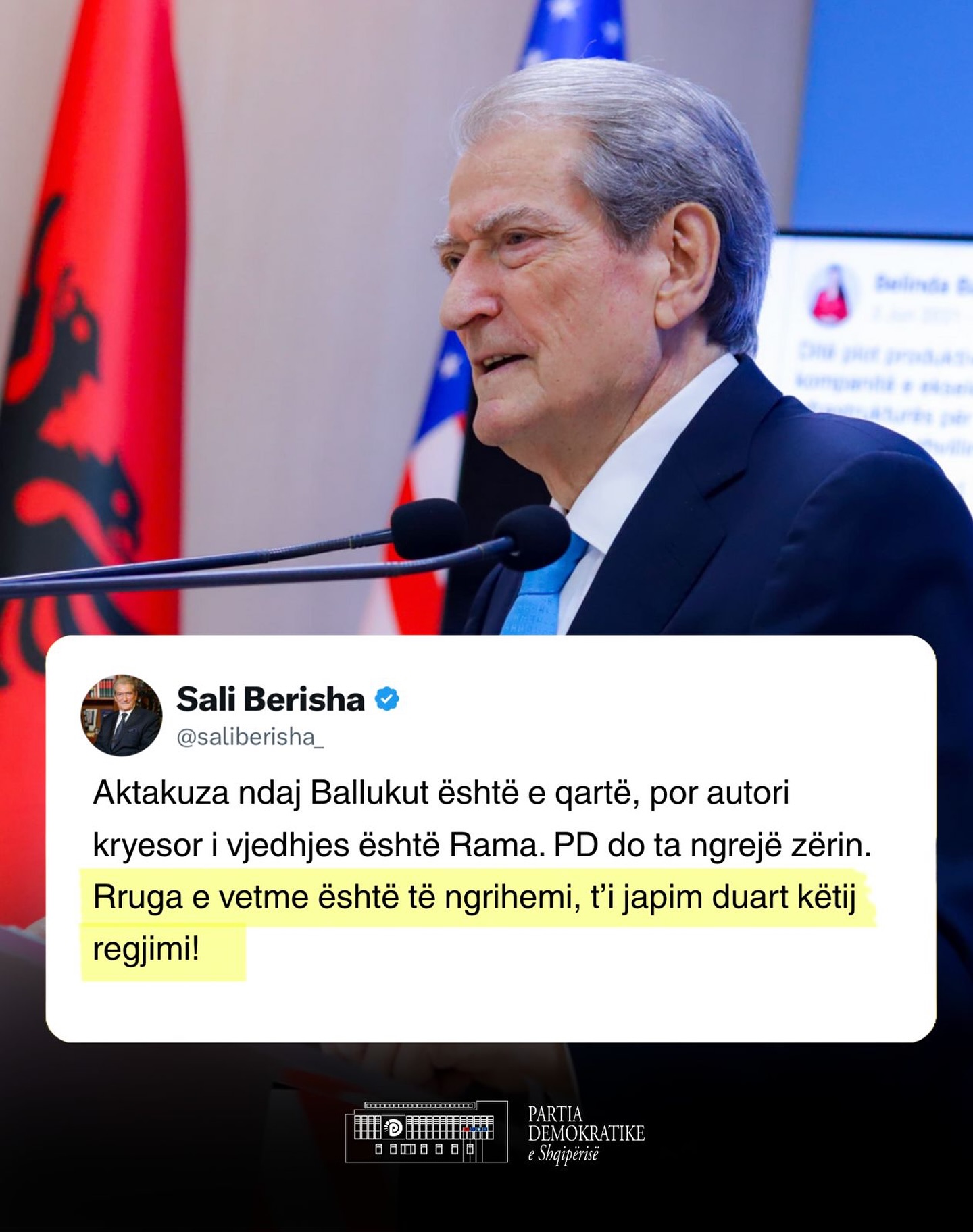 Berisha  Aktakuza ndaj Ballukut është e qartë  por autori kryesor i vjedhjes është Rama