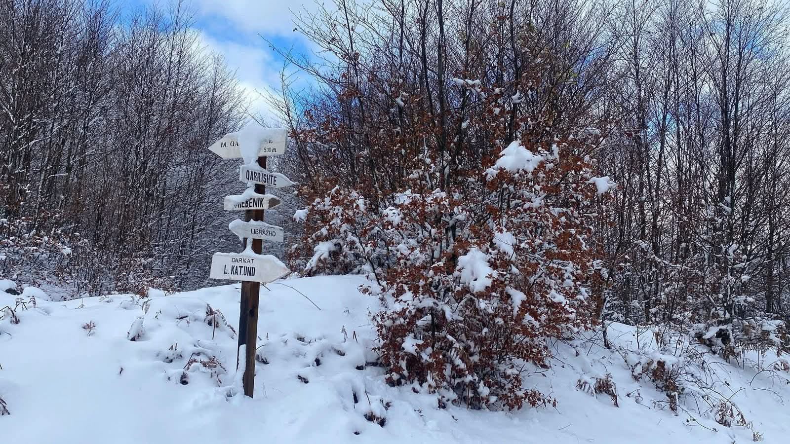 Bora zbardh Parkun Kombëtar Shebenik  Rama poston fotot  Shijoni këto peizazhe mbreslënëse
