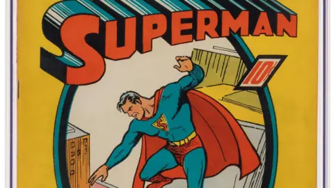 Rekord historik  një kopje e  Superman  e gjetur rastësisht shitet për 9 12 milionë dollarë