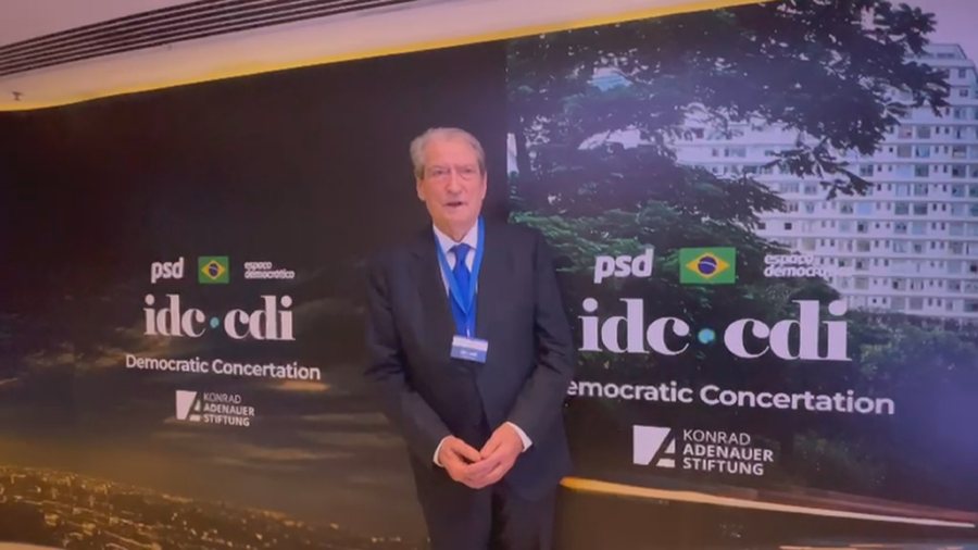 Berisha në Brazil  Do t i tregoj botës katastrofën që po ndodh në Shqipëri