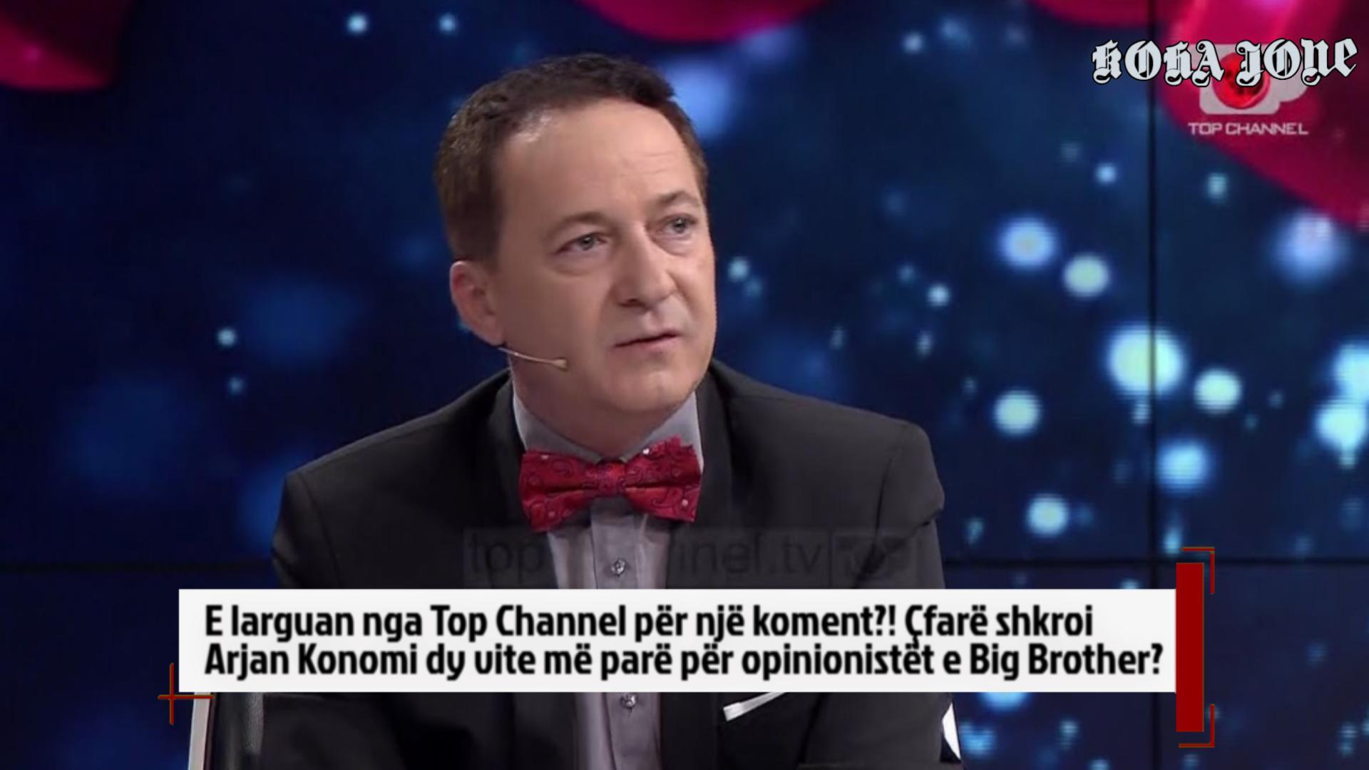 E larguan nga Top Channel për një koment   Çfarë shkroi Arjan Konomi dy vite më parë