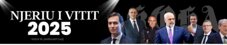 Sondazhi i Vitit/Jared Kushner në krye, Thaçi e ndjek. Veliaj duel me Shehajn. Ylli Rakipi i pa konkurueshëm. Rakipllari ndiqet nga Batoni. Valon Ademi mbi Kastratin
