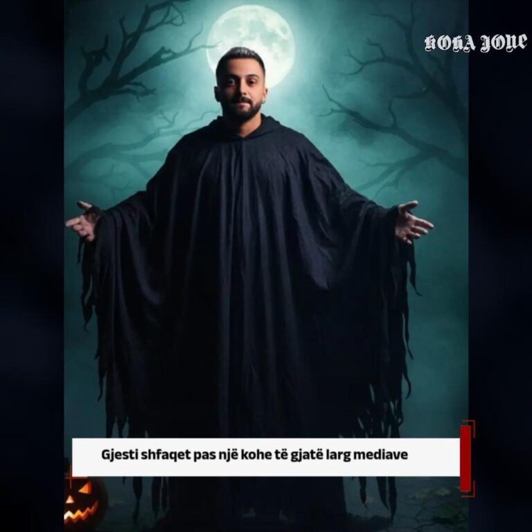Gjesti shfaqet pas një kohe të gjatë larg mediave