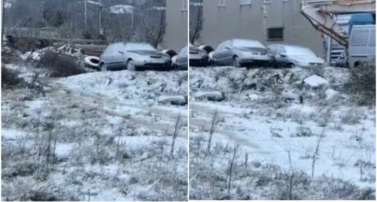 Bulqiza përfshihet nga reshjet e dëborës, disa fshatra mbeten pa energji elektrike