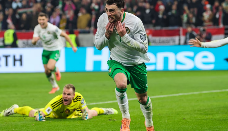 Irlanda eliminon Hungarinë dhe gëzon Shqipërinë
