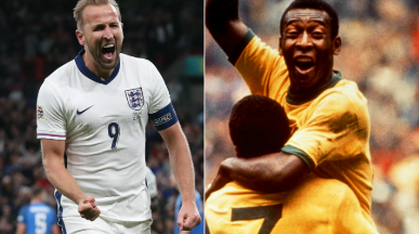 Harry Kane kaloi sot futbollistin legjendar  Pele  me gola