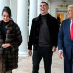Cristiano Ronaldo viziton Shtëpinë e Bardhë. Foto me Presidentin Donald Trump dhe Georginën që shkaktojnë debat ndërkombëtar