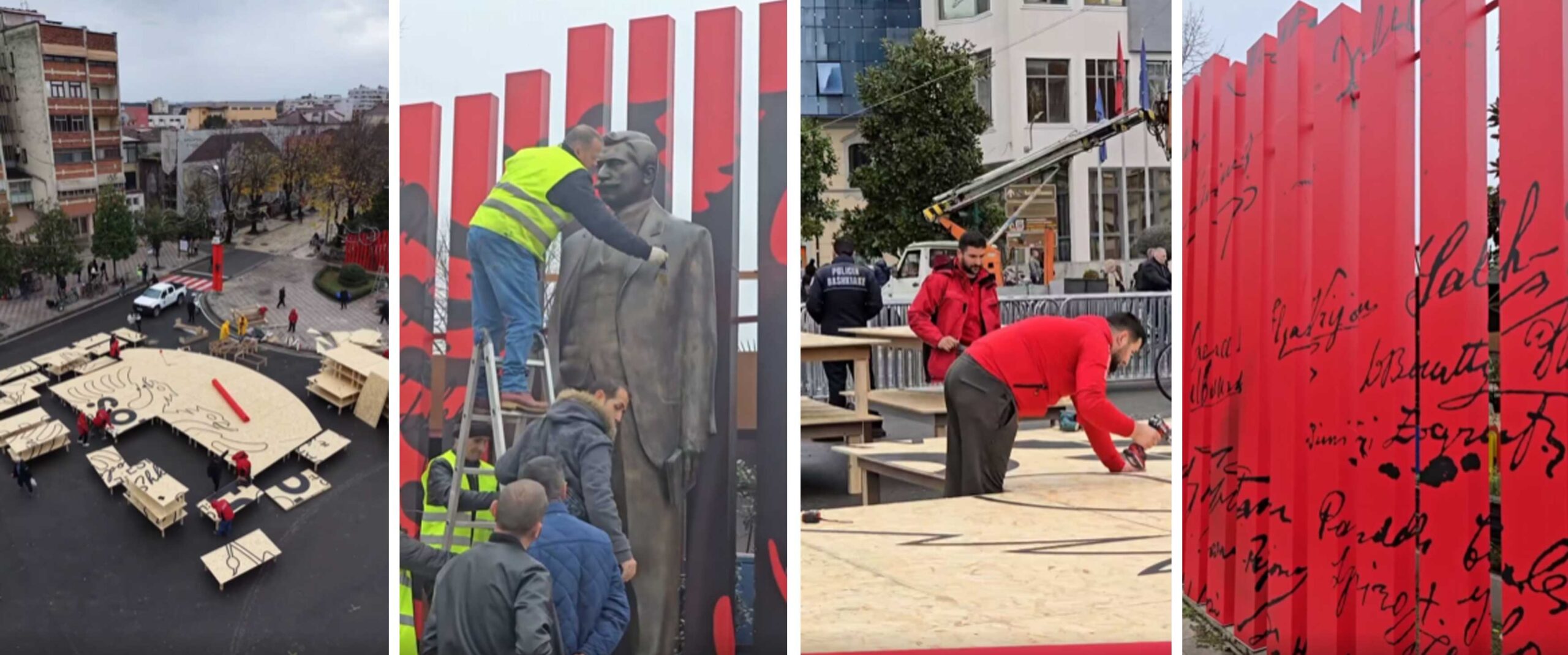 Kryebashkiaku Benet Beci shtron  Sofrën Shqiptare n zemër të Shkodrës  në Ditën e Flamurit