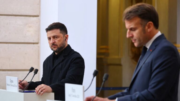 Macron: Rusia nuk dëshiron paqe, Europa mbështet Ukrainën