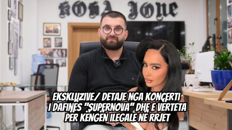 Ekskluzive/ Detaje nga koncerti i Dafinës ”Supernova” dhe e vërteta për këngën ilegale në rrjet