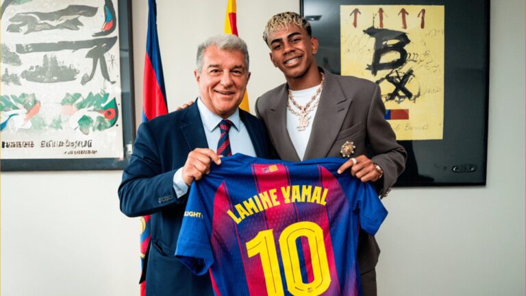 Laporta: Yamal është një gjeni, rikthimi i Messit një hipotezë jorealiste!