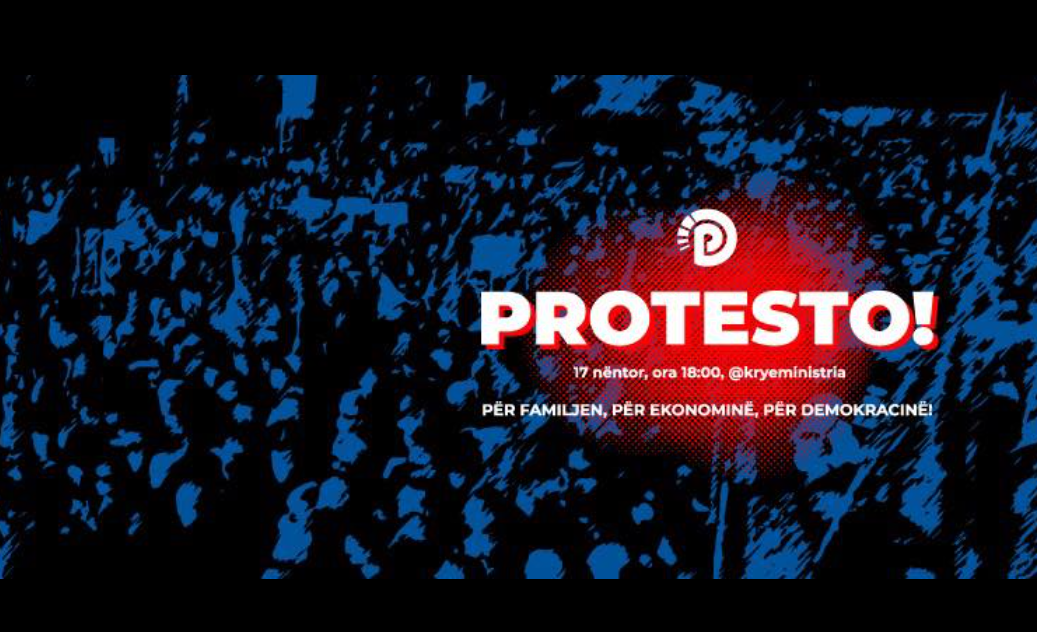 Berisha  Ditën e hënë  ora 18 00  ejani të protestojmë kundër kryeministrit Rama 