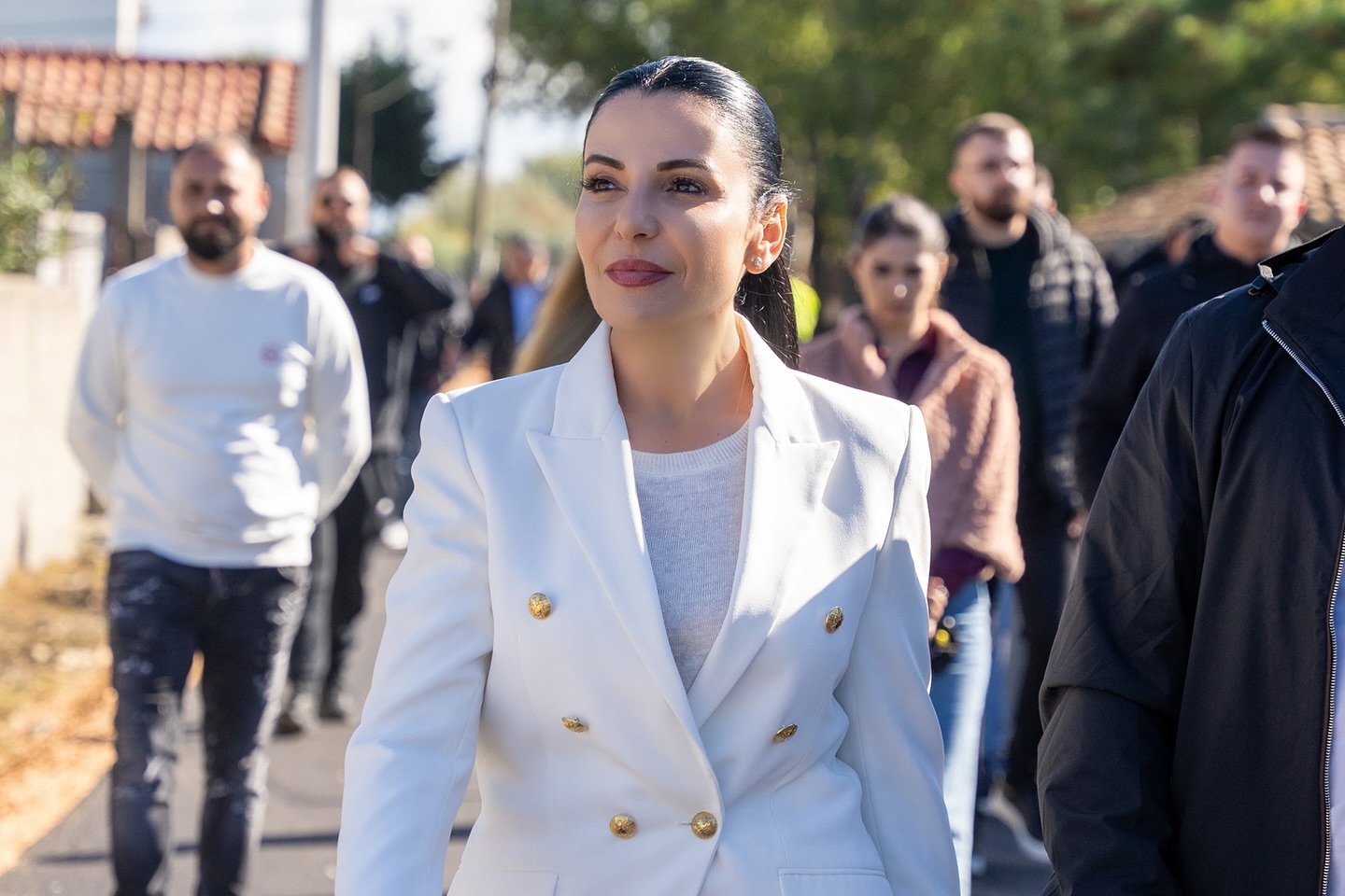 Zv kryeministrja Balluku në fshatrat e Fierit