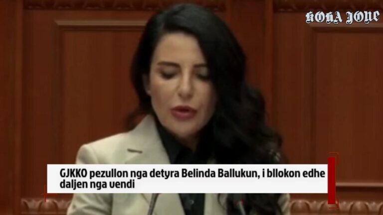 GJKKO pezullon nga detyra Belinda Ballukun, i bllokon edhe daljen nga vendi
