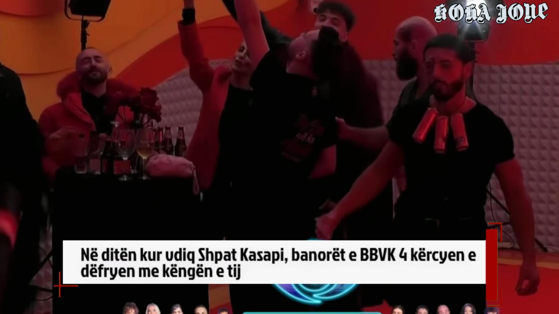 Në ditën kur vdiq Shpat Kasapi  banorët e BBVK 4 kërcyen e dëfryen me këngën e tij