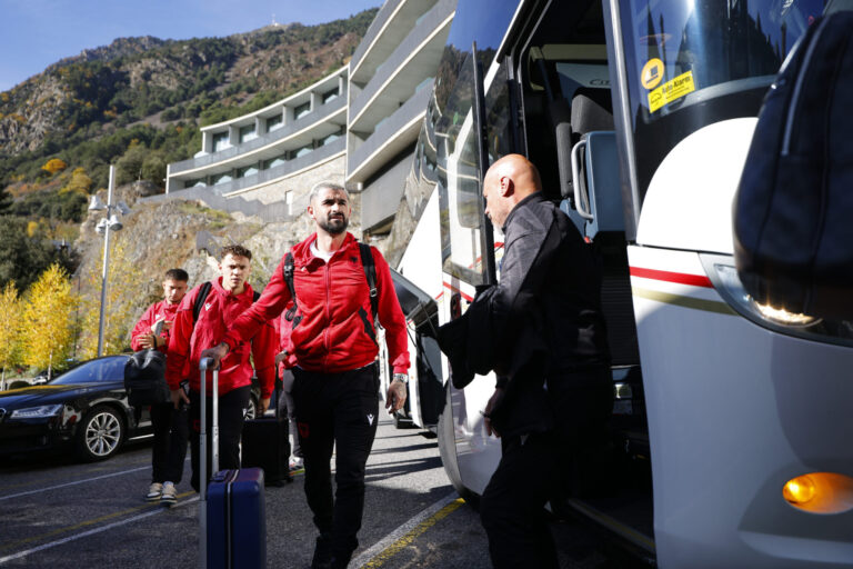 Kualifikueset e Kupës së Botës/ Kombëtarja shqiptare mbërrin në Andorra