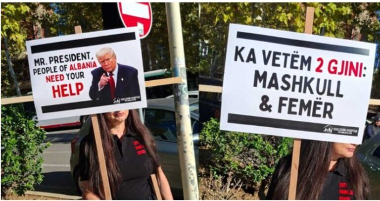 Protestë para Kuvendit kundër projektligjit për barazinë gjinore