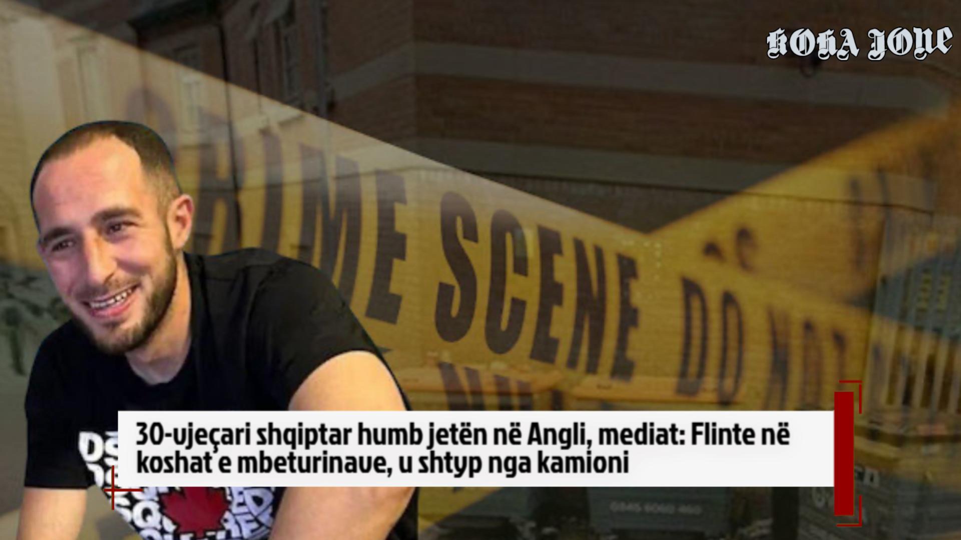 30 vjeçari shqiptar humb jetën në Angli  mediat  Flinte në koshat e mbeturinave  u shtyp nga 