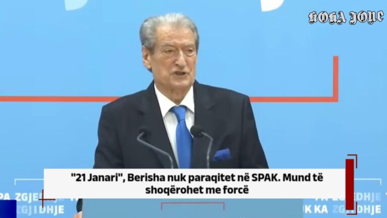 ”21 Janari”, Berisha nuk paraqitet në SPAK. Mund të shoqërohet me forcë