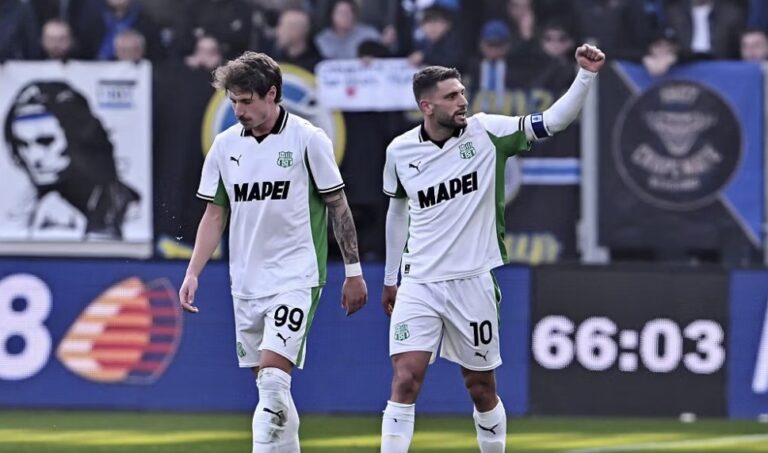 Sassuolo i shkakton një humbje të hidhur Atalantës në Seria A