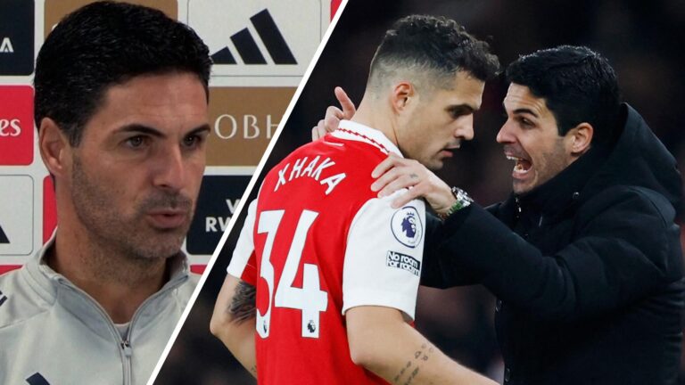 Arteta: Xhaka ka prirje për të qenë lider, është si një trajner në fushë