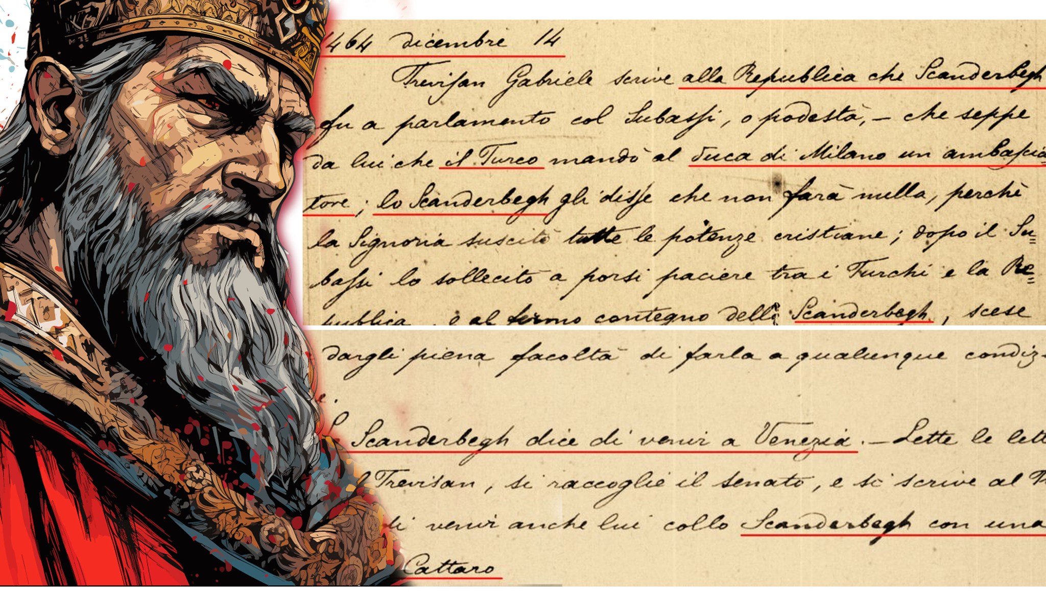 Diplomacia  një nga armët e Gjergj Kastrioti Skënderbeu në përballjen me osmanët